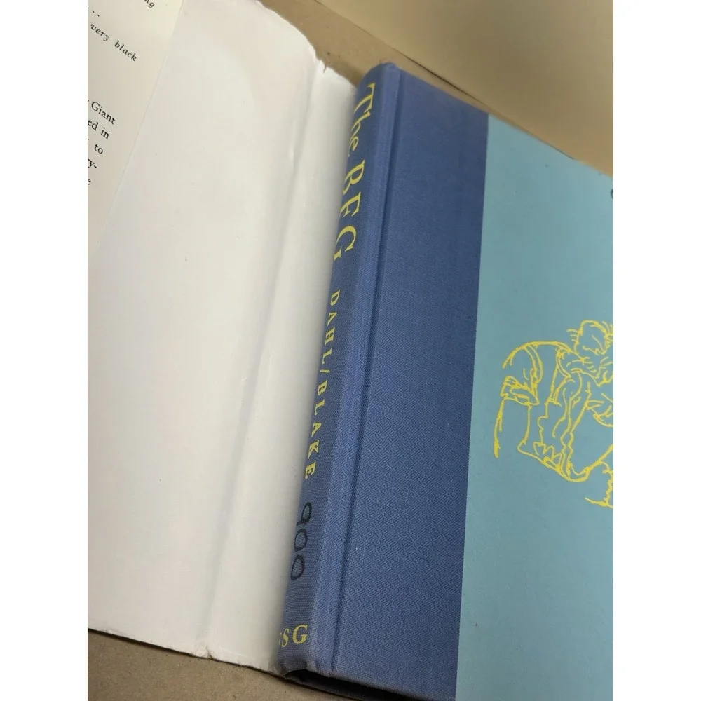 The BFG by Roald Dahl (Hardcover) First American Edition 1982